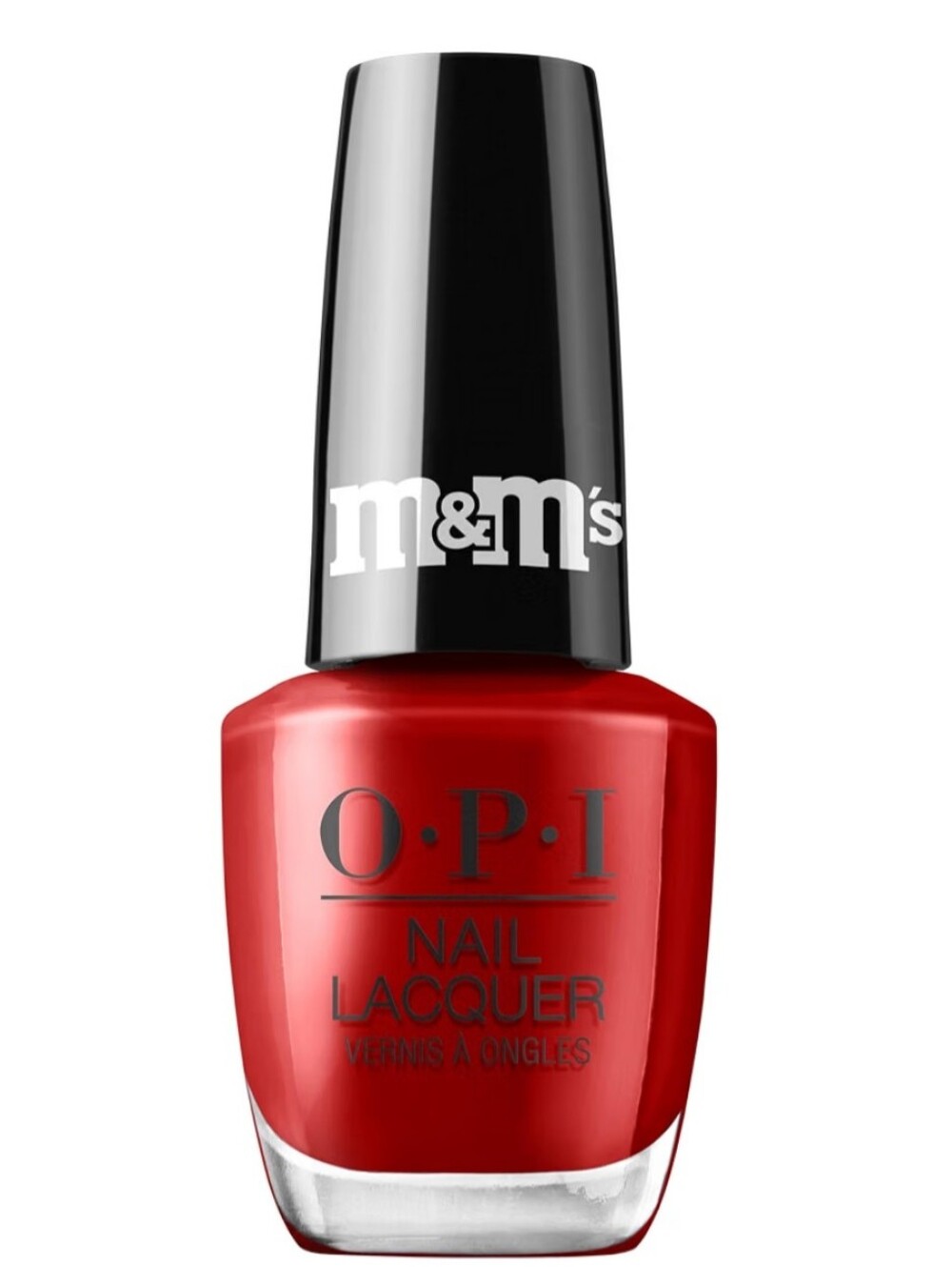 OPI x M&M Nail Lacquer Nail Polish Melt in Your Mani - Scarlet Red
